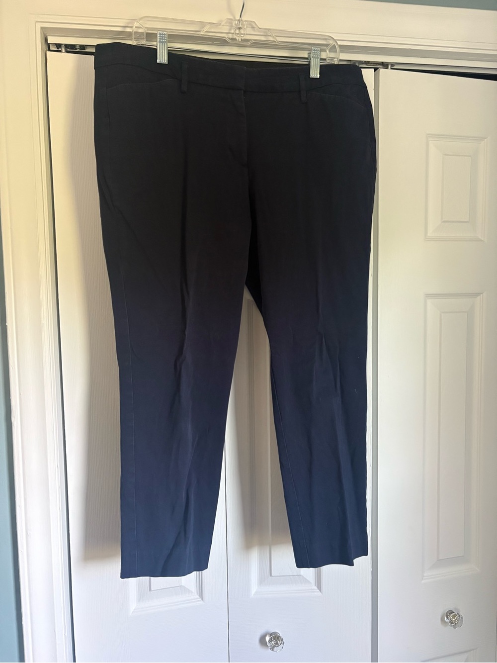 Worthington Navy Ankle Length Dress Pants